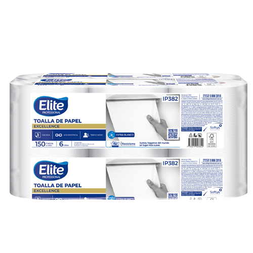 Toalla Papel Elite | Paquete x6 | 150mts | IP382