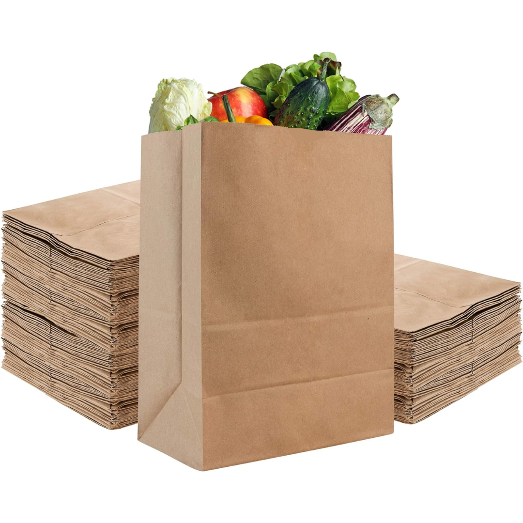 Bolsa Papel Delivery Base Plana | 3 Tamaños Disponibles