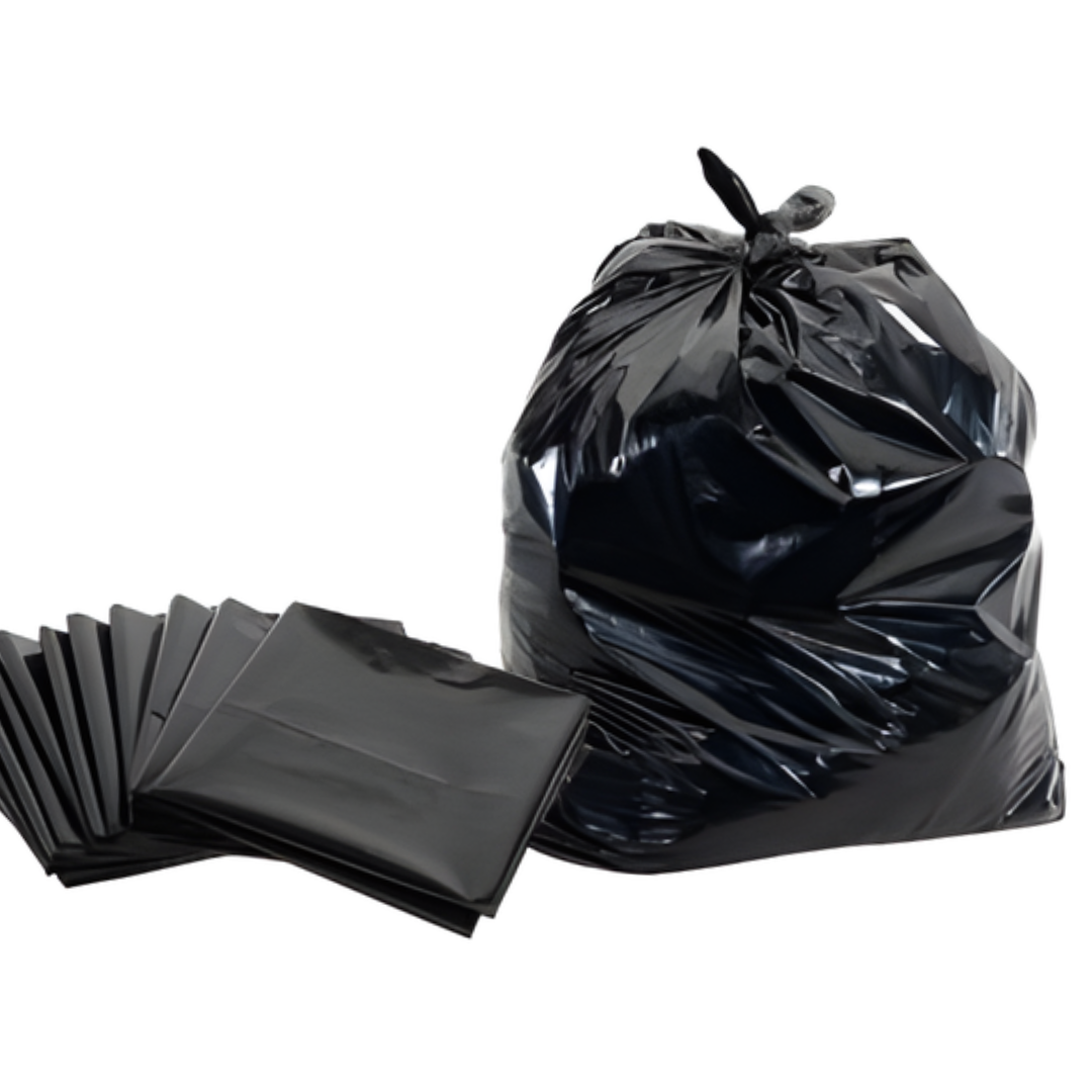 Bolsas De Residuos Gruesa Negra Basura | Tres Tamaños