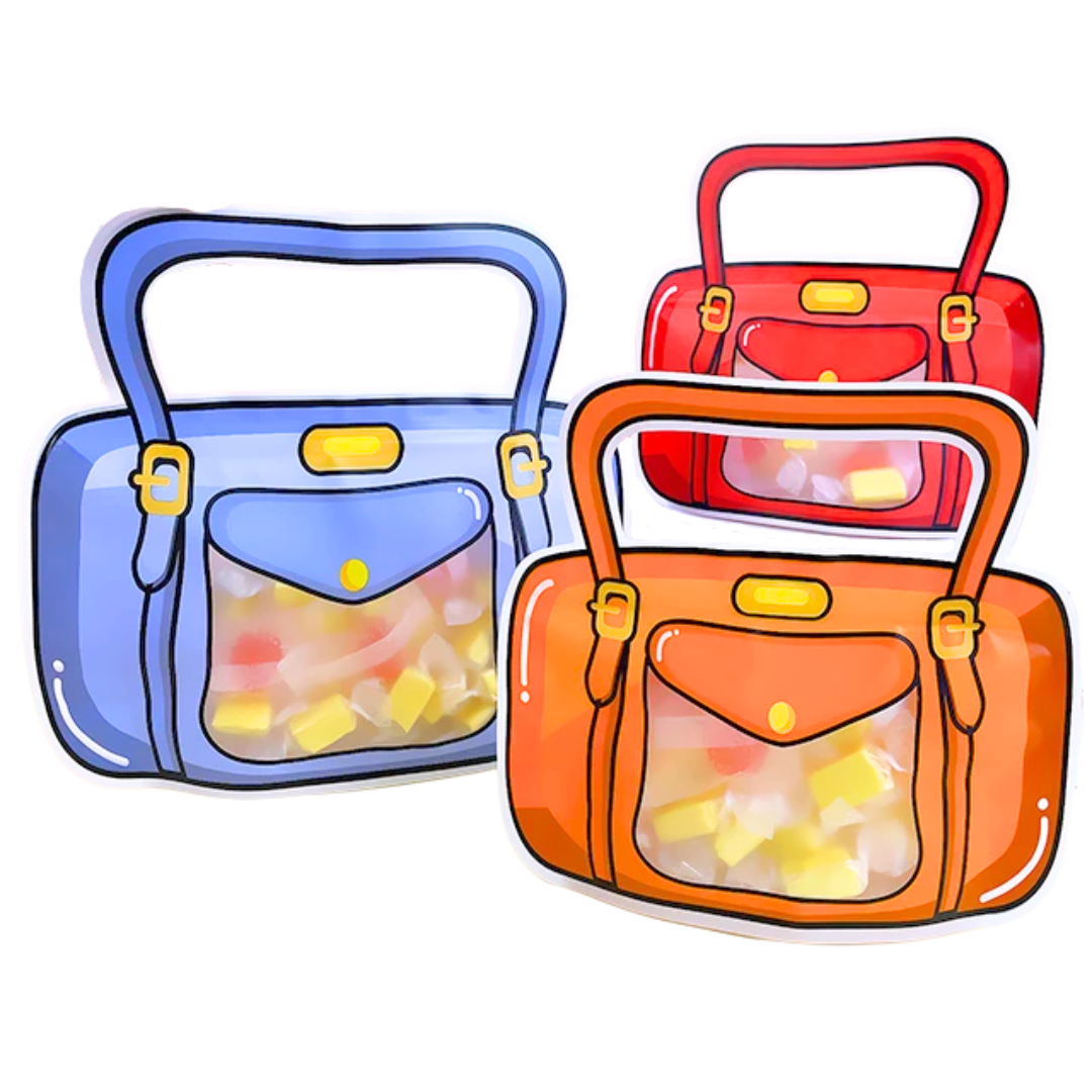 Bolsa Ziploc Infantil | Diseño Bolso | Ideal Sorpresita, Golosinas