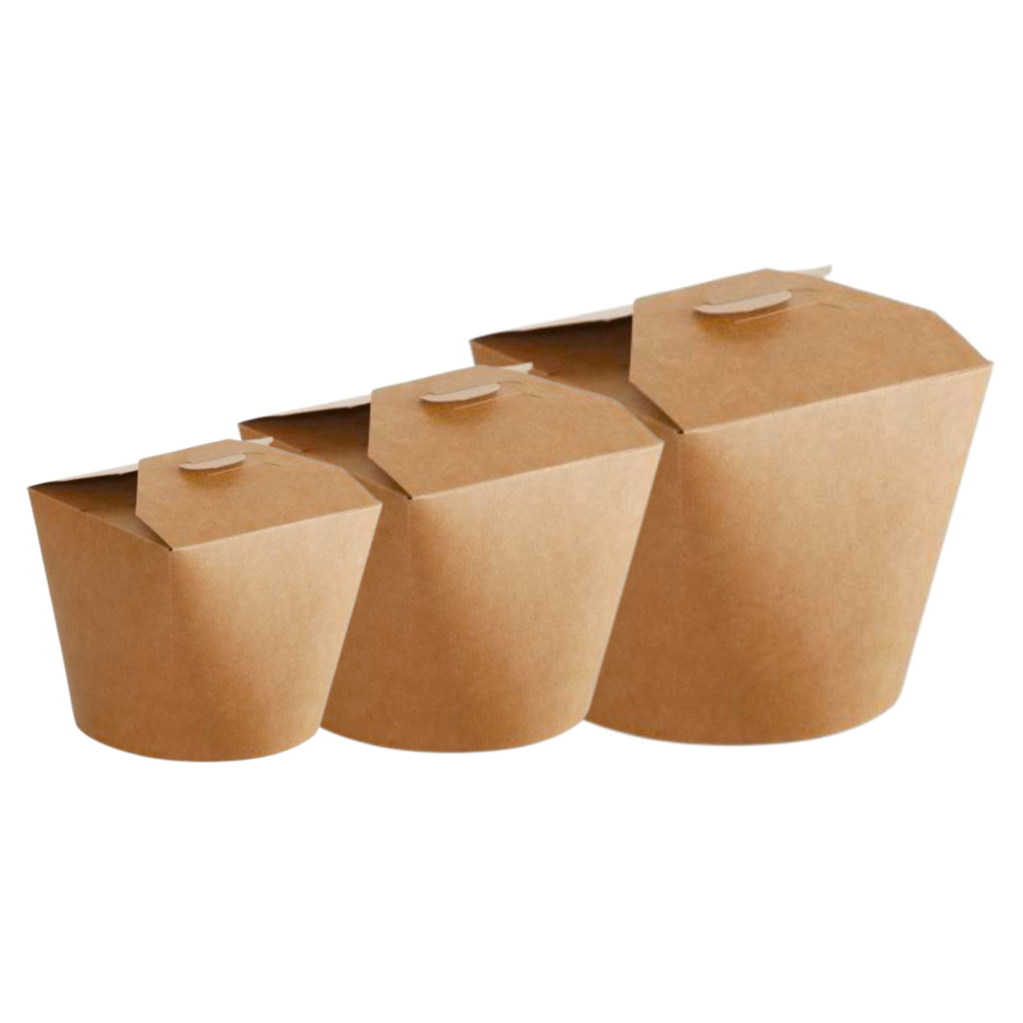 Caja Kraft Cilídrica | Base Circular | Tres Tamaños | Ideal Alimentos