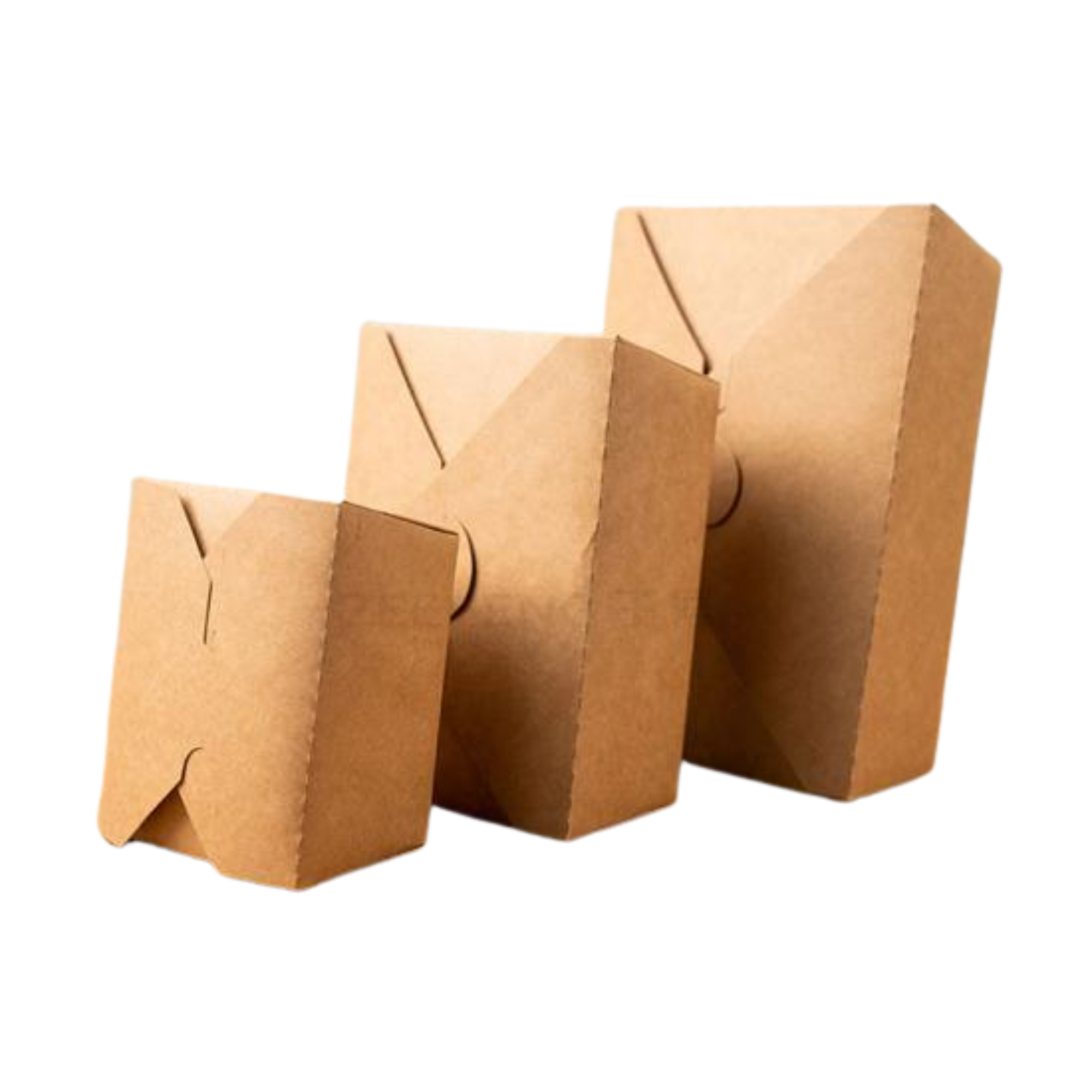 Caja Kraft Rectangular | Tres Tamaños