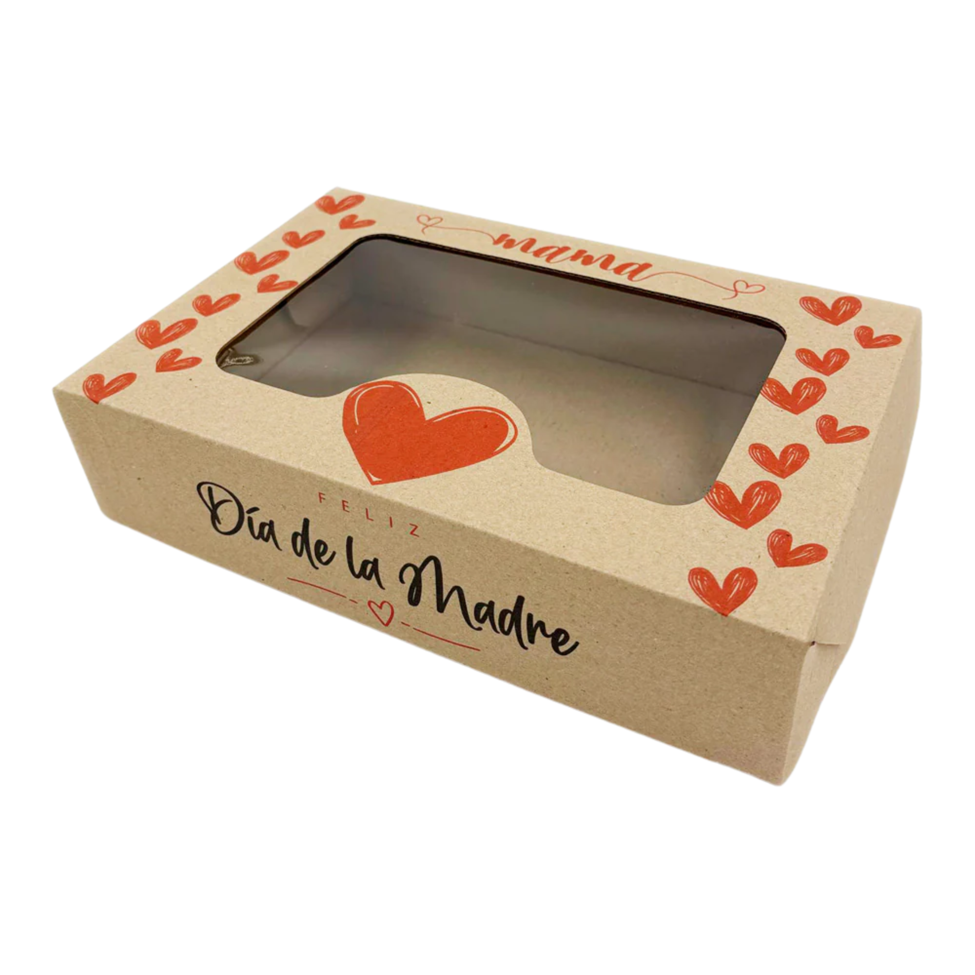 Caja Microcorrugada Día De La Madre | Estilo Rectangular | 31x20x7cm