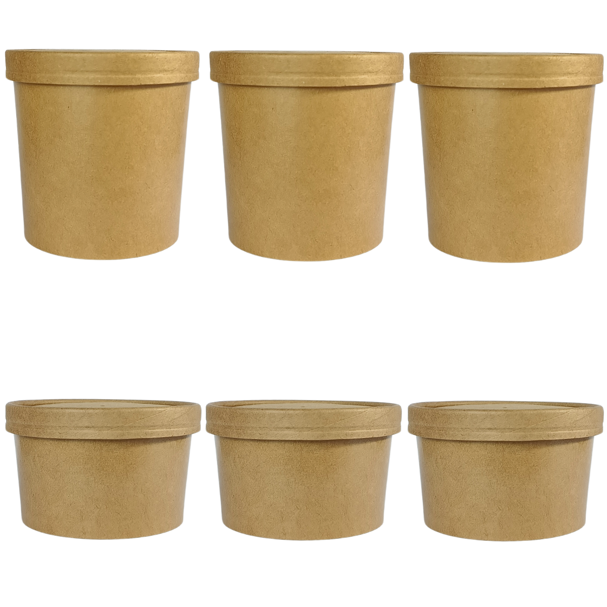 Bowl Polipapel Con - Sin Tapa | 350ml-750ml