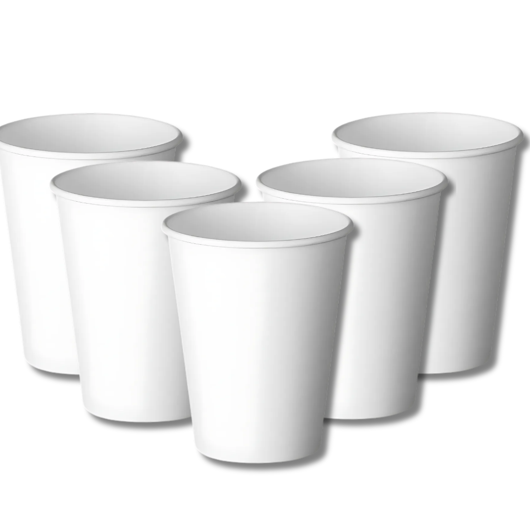 Vaso Cafe 340ml Descartable Polipapel Sin Tapa