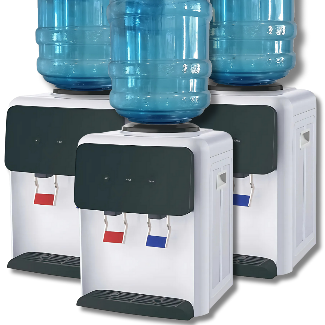 Dispensador de Agua de Mesa FRIO/CALIENTE + Bidón 20 L