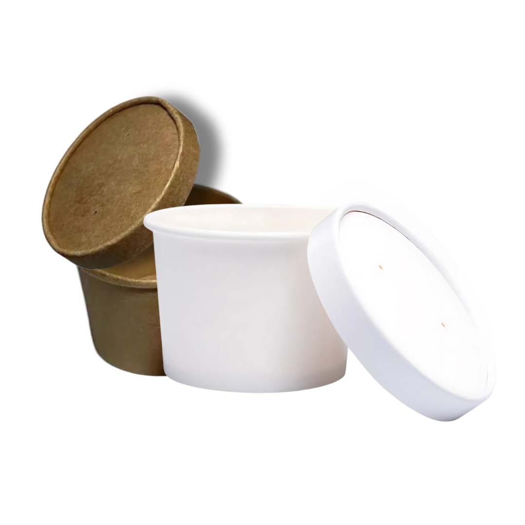 Bowl Polipapel 250 Con o Sin Tapa