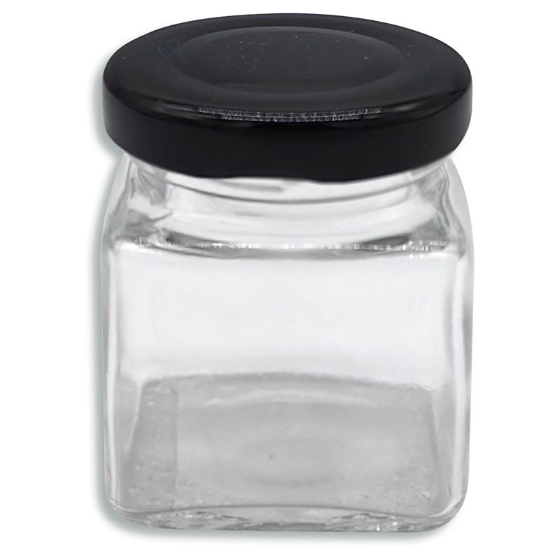 Frasco vidrio cuadrado 80ml