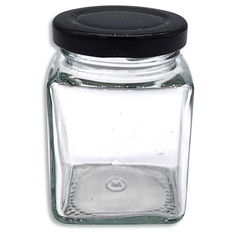 Frasco vidrio cuadrado 100ml