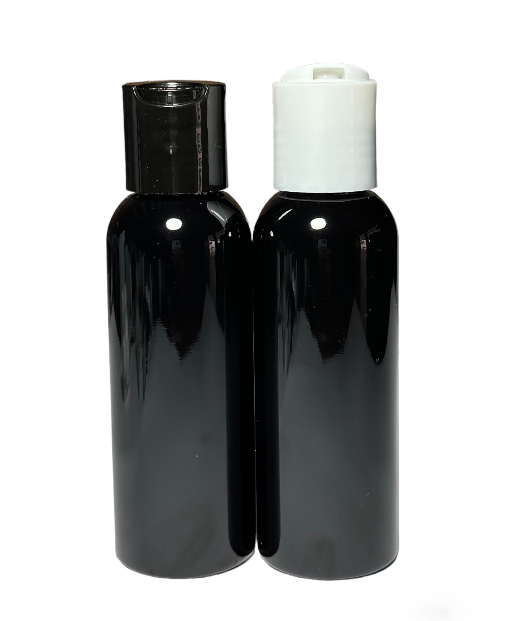 Frasco PET Negro 100 ml c/Disc top