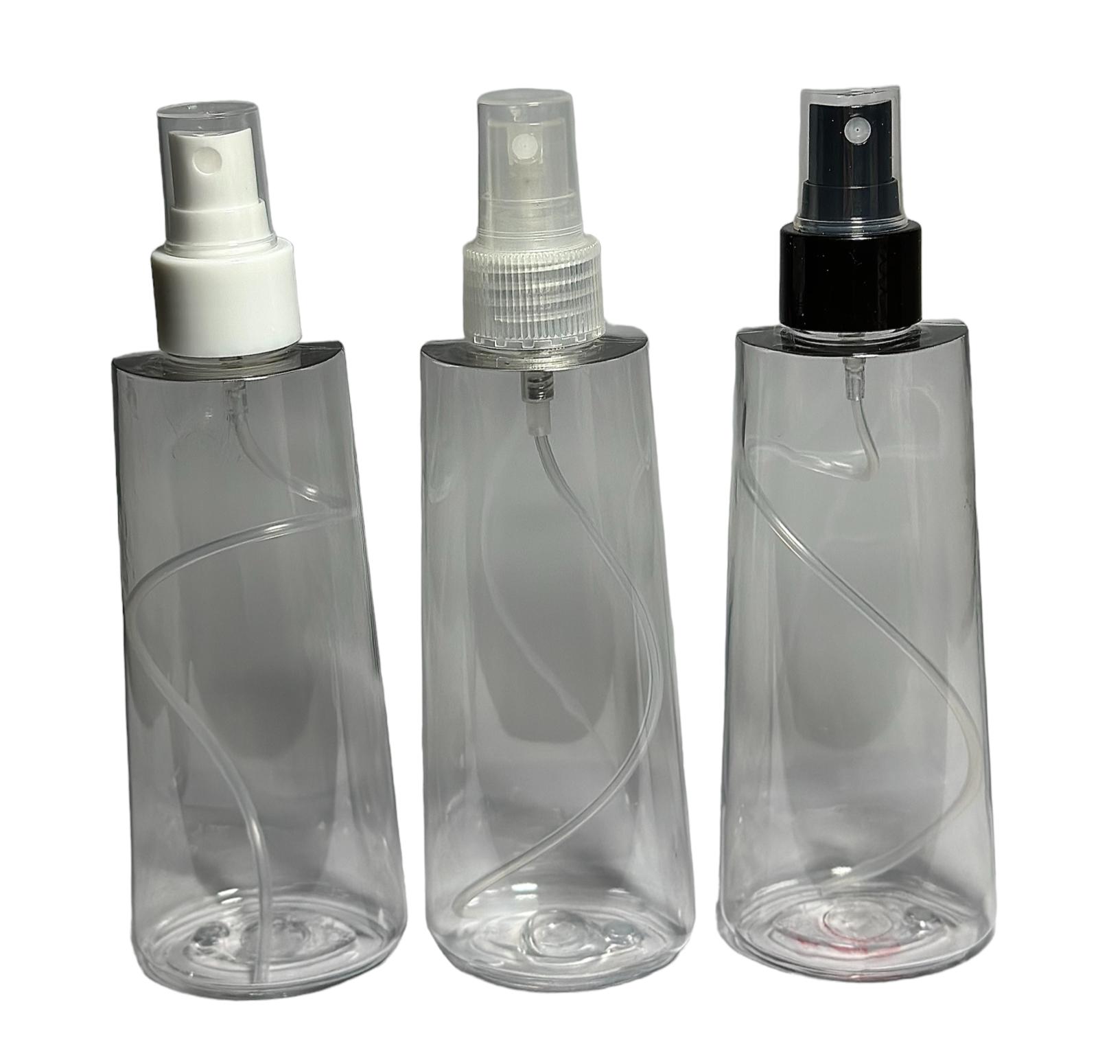 Envase Incoloro con Valvula Spray 200ml