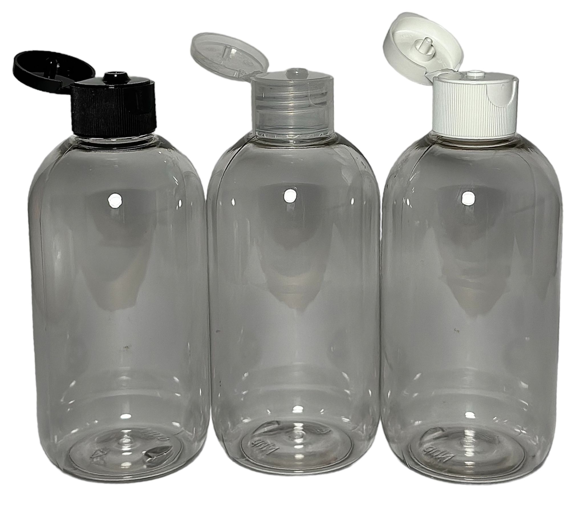 Envase incoloro con Flip Top 250ml