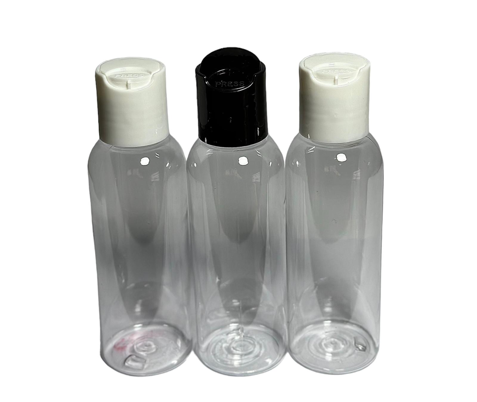 Envase Incoloro Con Tapa Disc Top 100ml