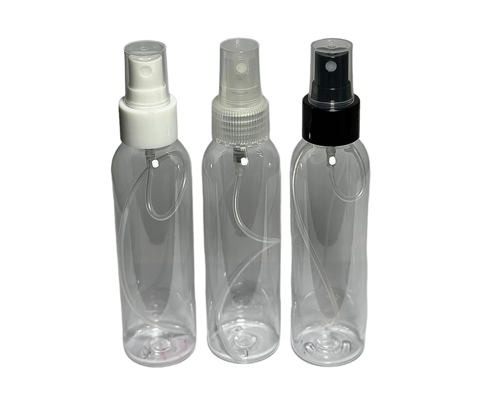 Envase Incoloro con Valvula Spray 120ml