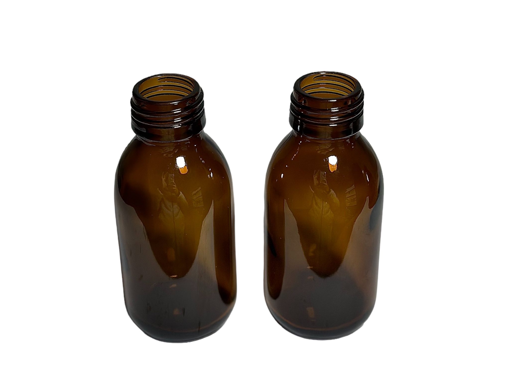 Frasco Ambar Vidrio 100ml