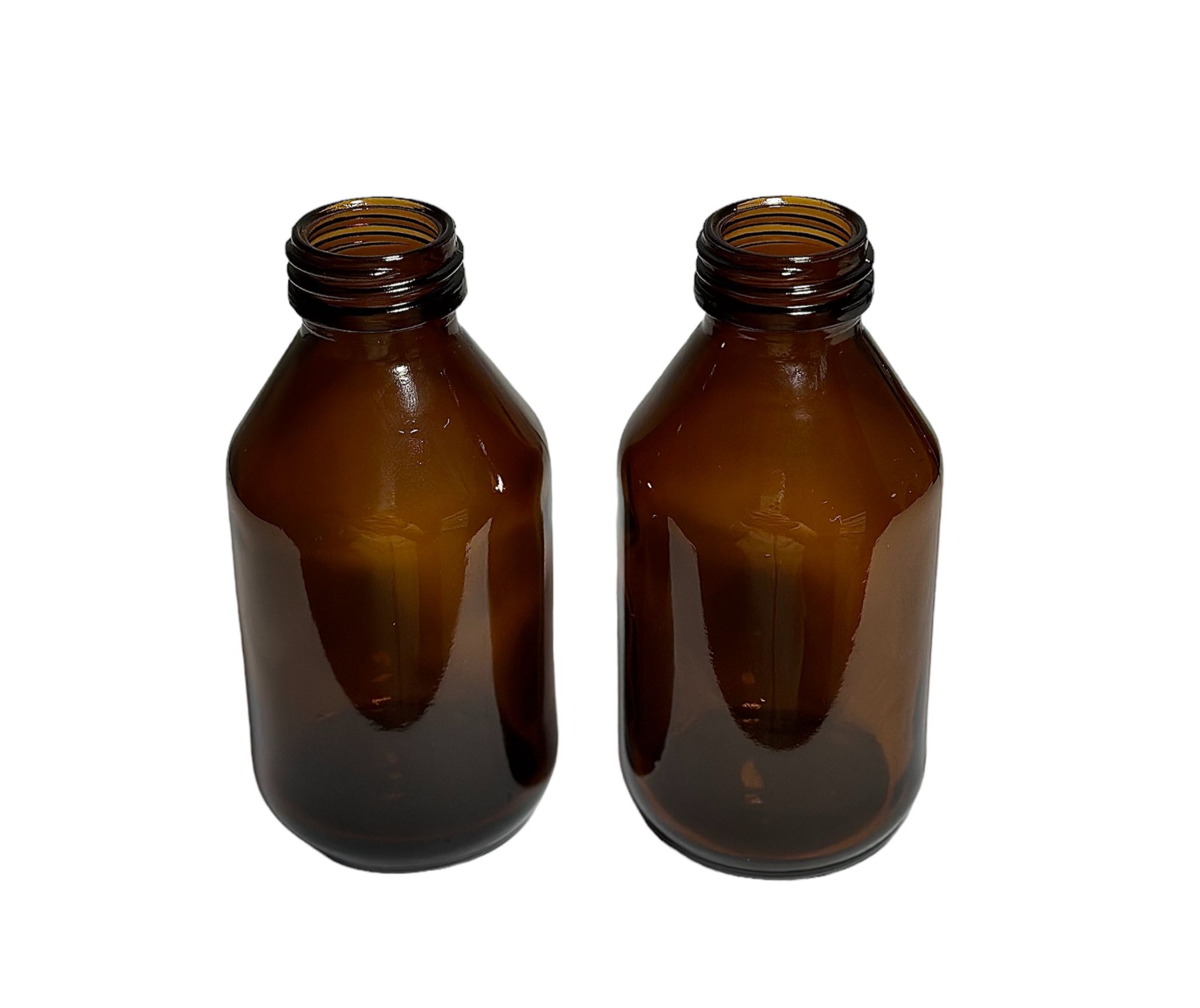 Frasco Ambar Vidrio 125ml