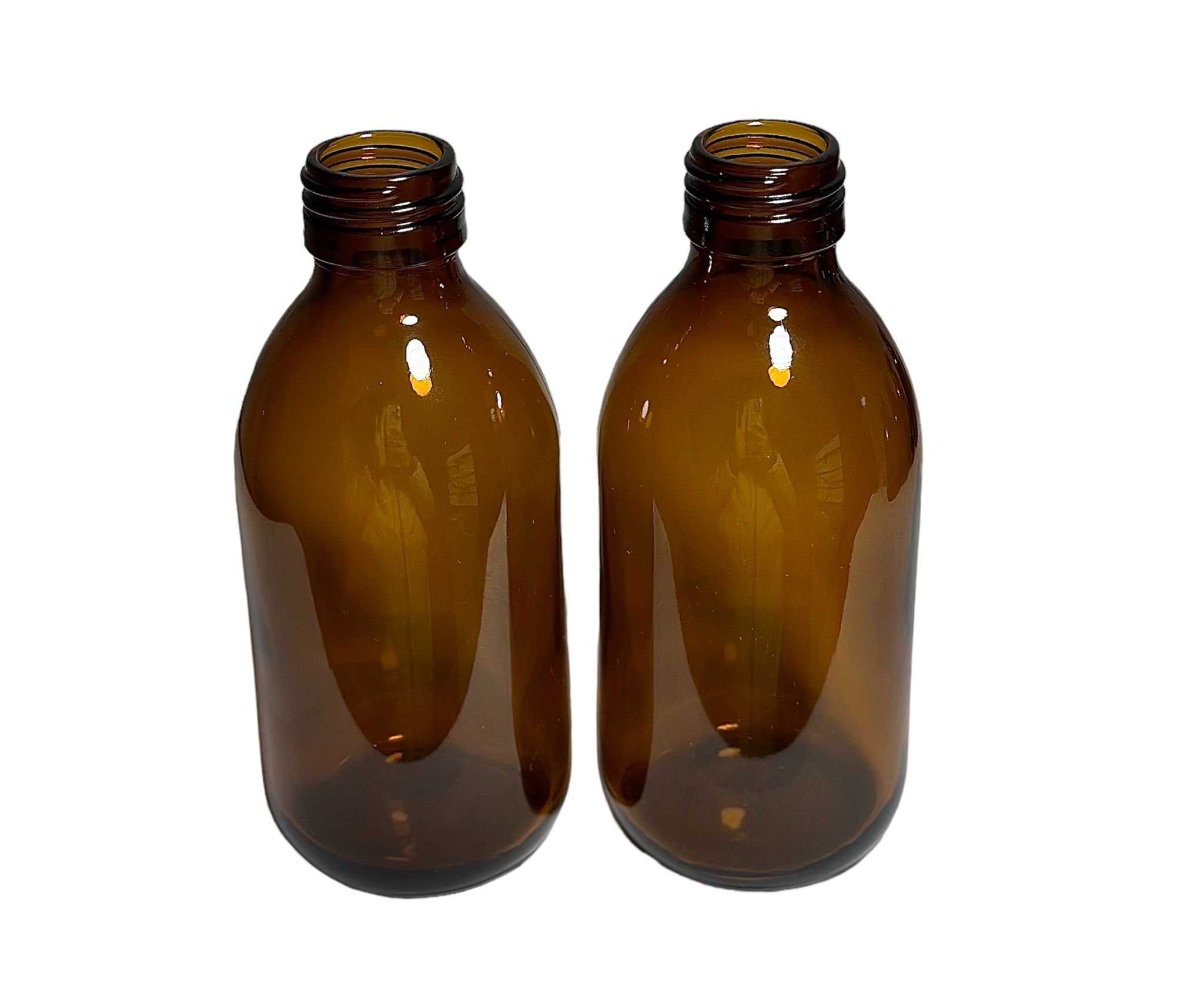 Frasco Ambar Vidrio 200ml