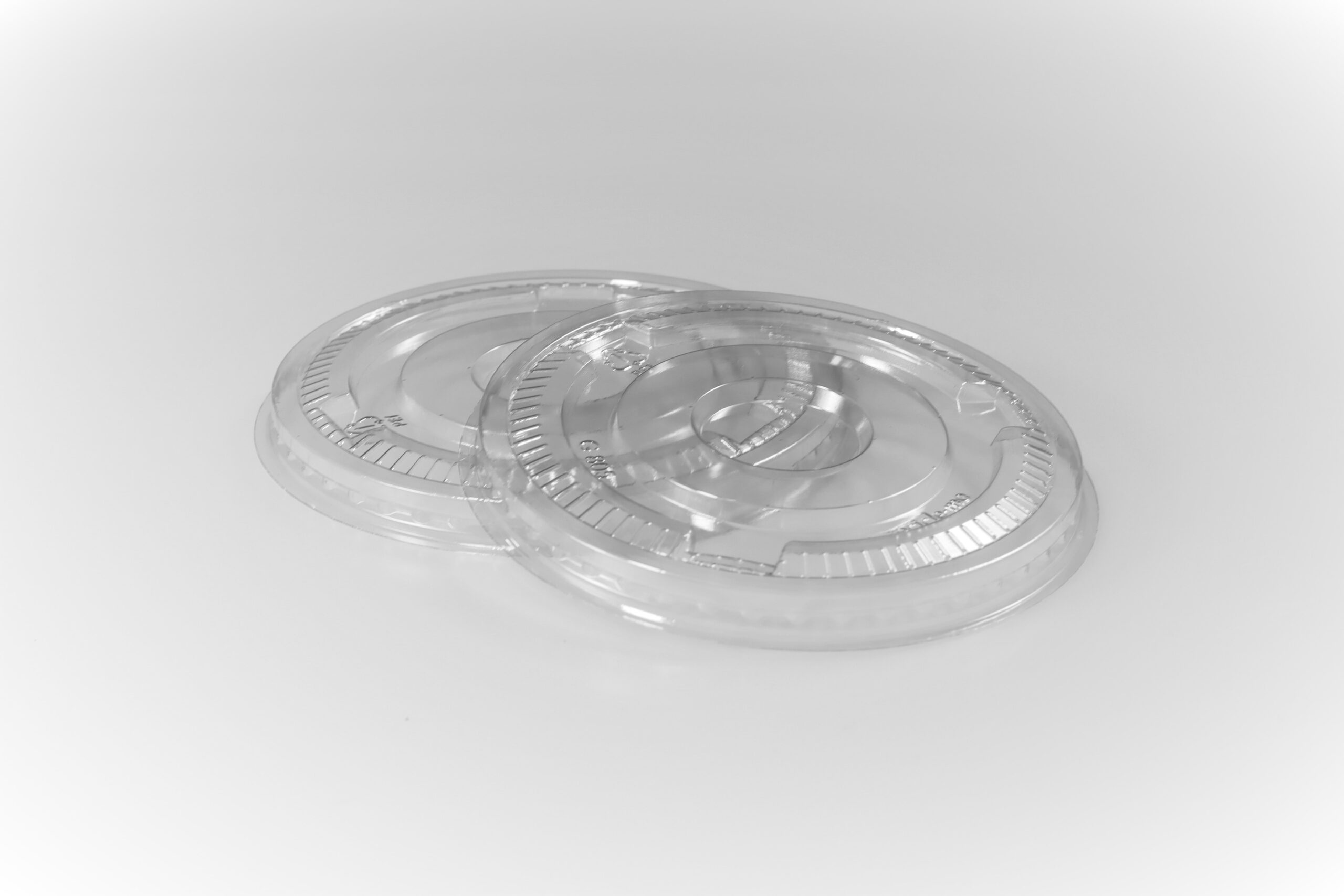 Tapa Plana con Orificio Cruz  para vaso 300ml/400ml/500ml (G805)