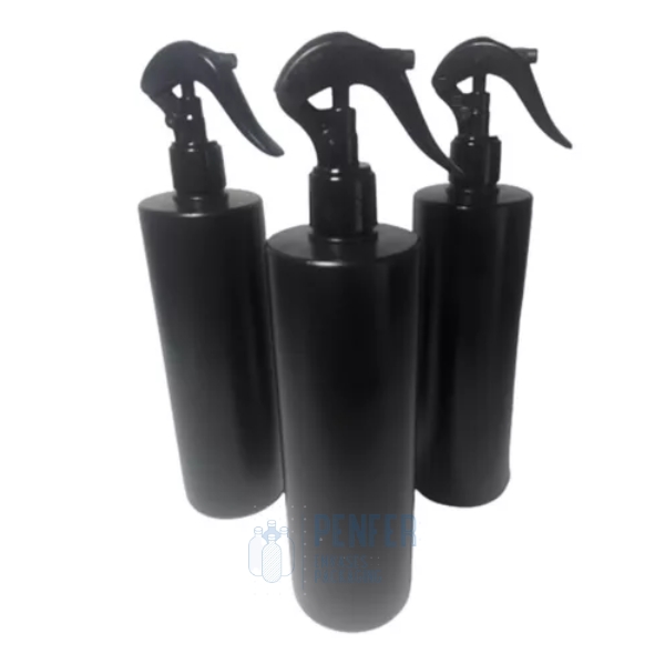 Envase 500 ml pad negro con Gatillo