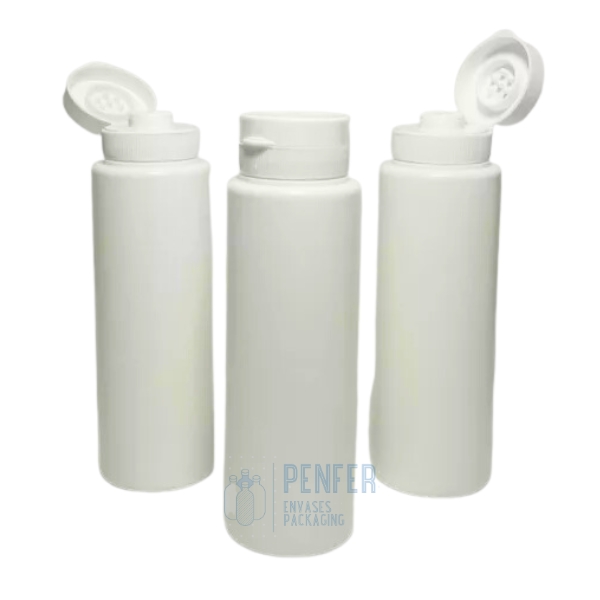 Talquera 250ml blanca