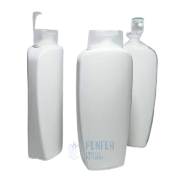 Botella Shampoo 750 ml Blanco