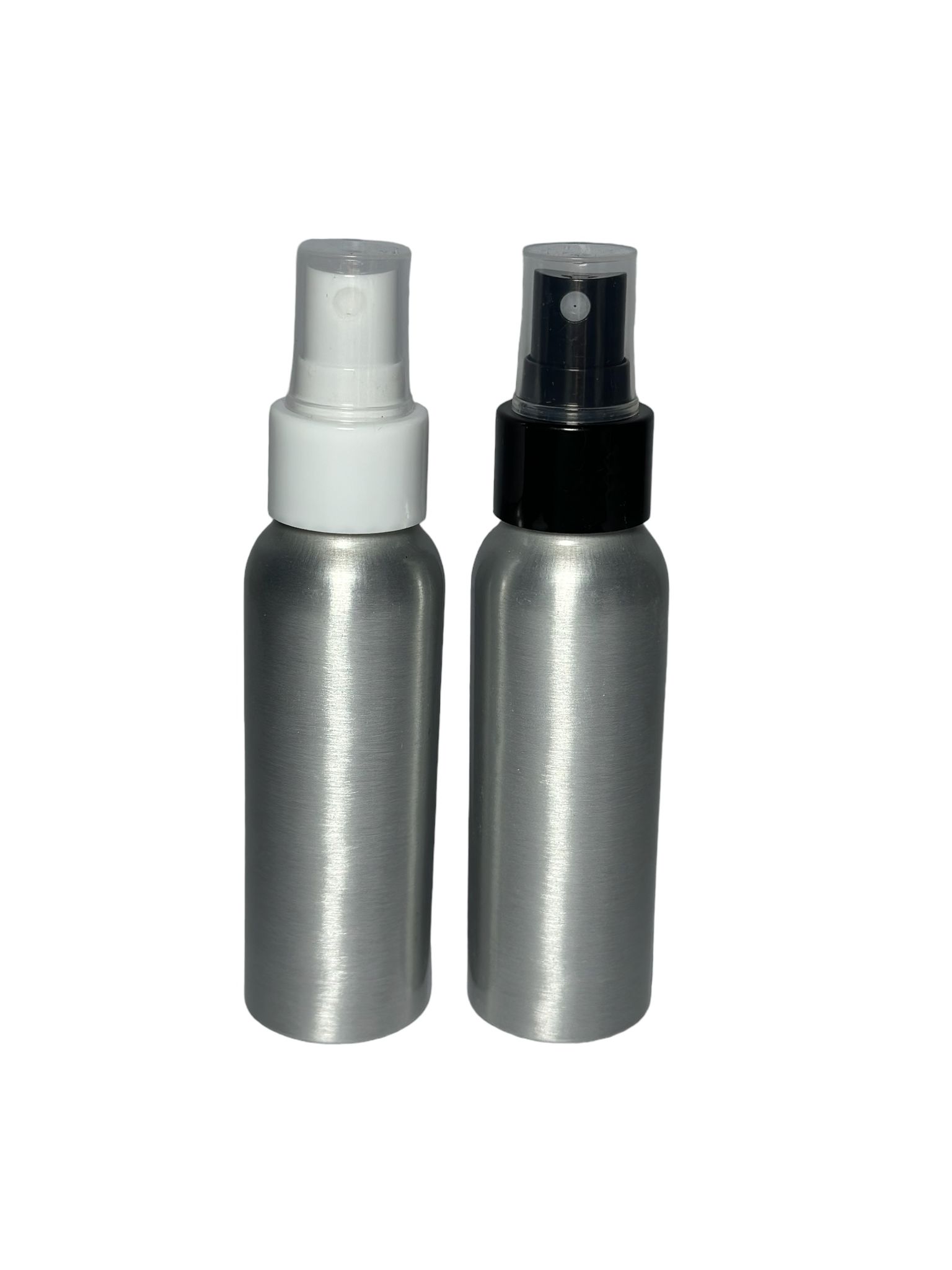 Botella de Aluminio con Spray (color blanco o negro)