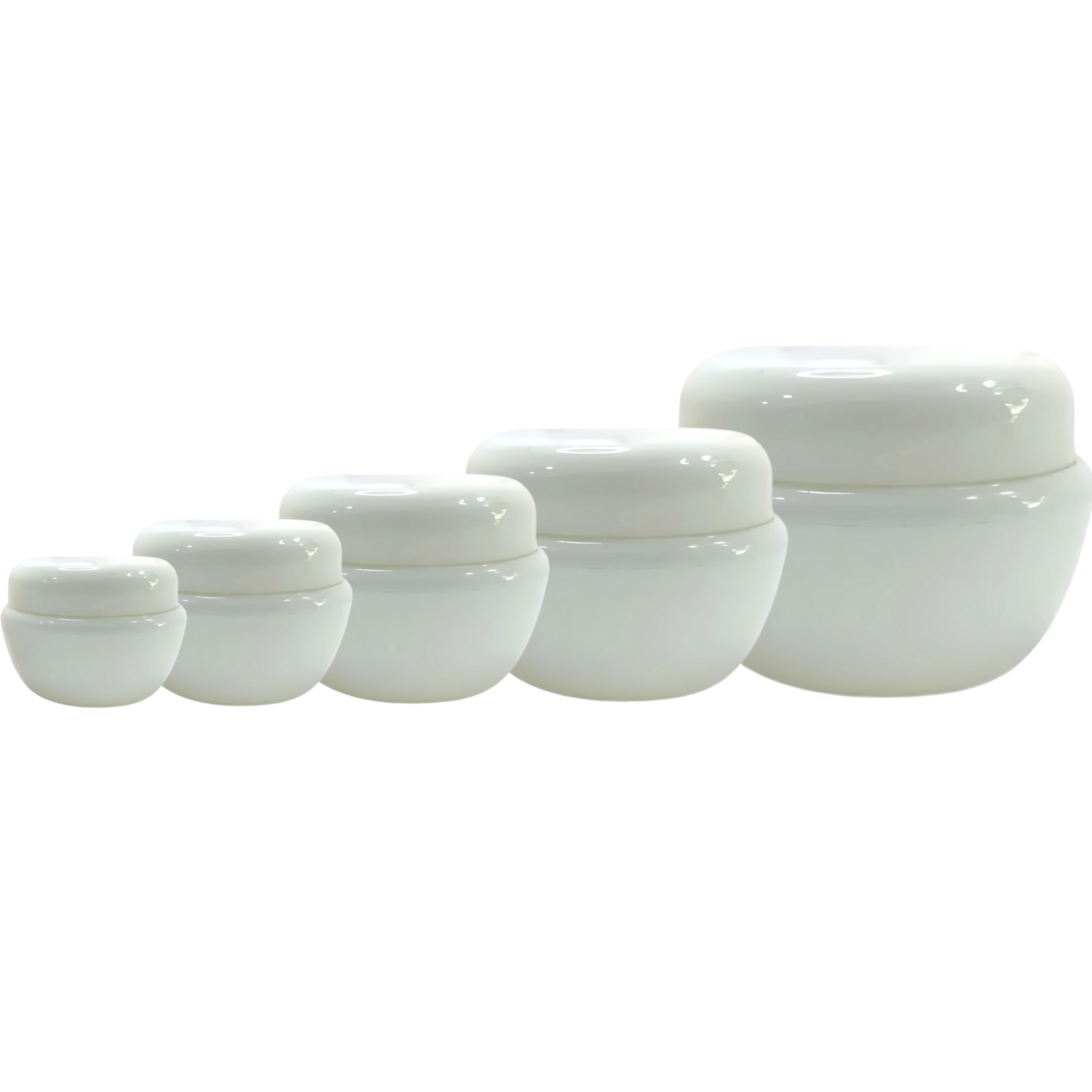 Pote Cosmético Cónico Blanco | Ideal Bálsamo, Cremas
