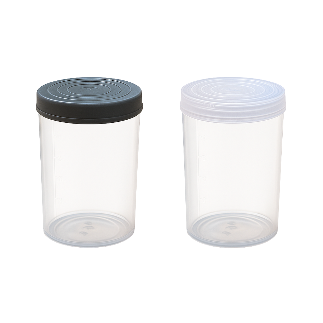 Tubipote Acrílico | Tapa Plástico | 20ml