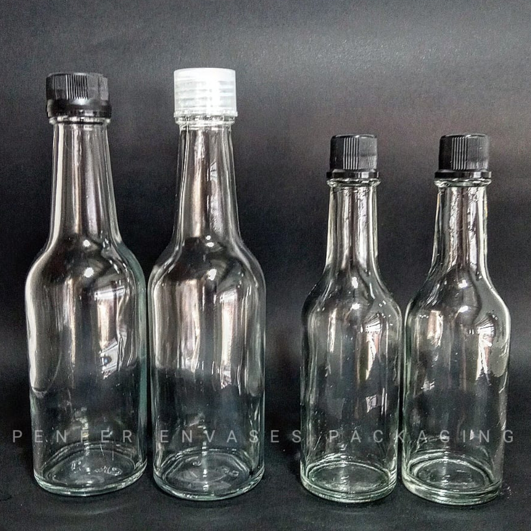 Botella Vidrio Esencias