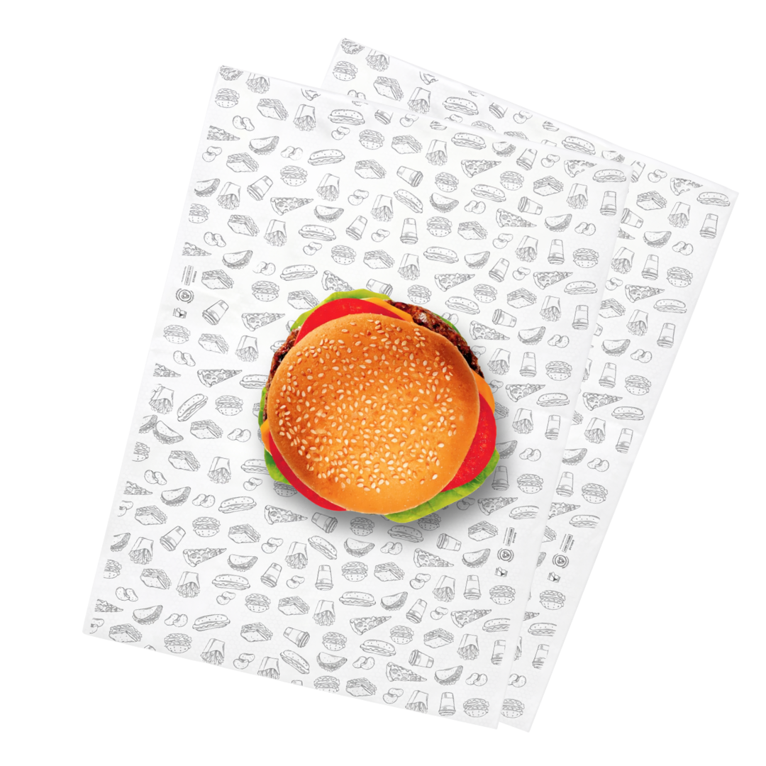 Papel Antigrasa Aluminio Metalizado | 33x34 | Duofresh — vista 3