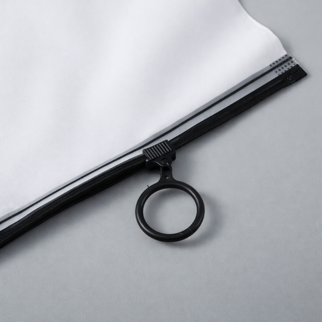 Bolsas Esmeriladas Con Anillo y Ziploc Negro | 2 Tamaños Disponibles — vista 2