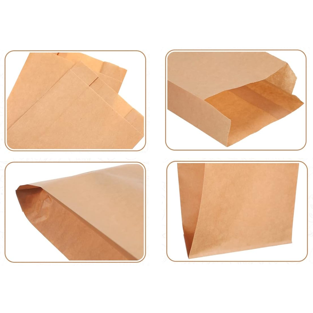 Bolsa Pan Papel Kraft Lisas | 5 Tamaños Disponibles — vista 2