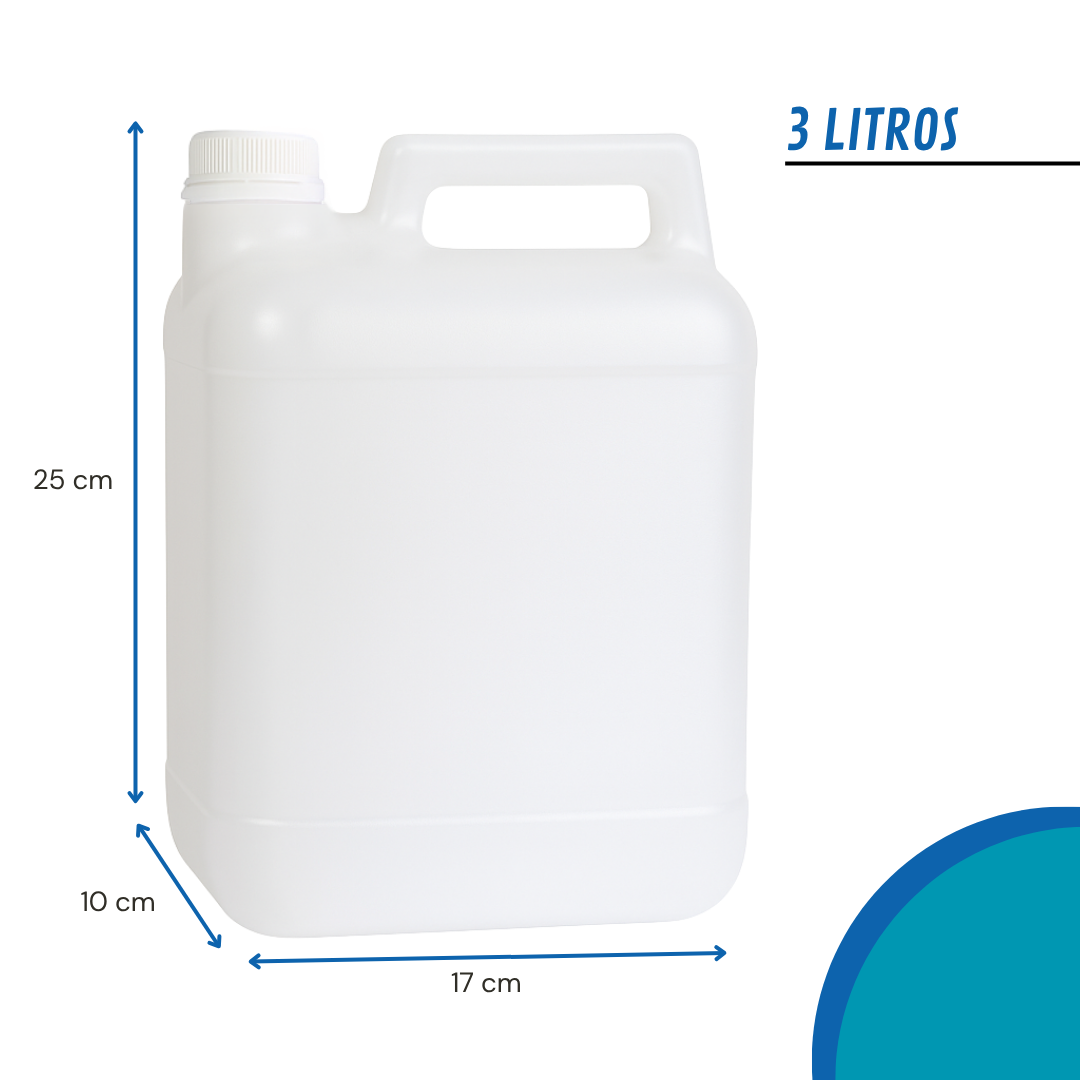 Bidón PAD Cuadrado | Tapa Precintada | 3L y 5L — vista 4