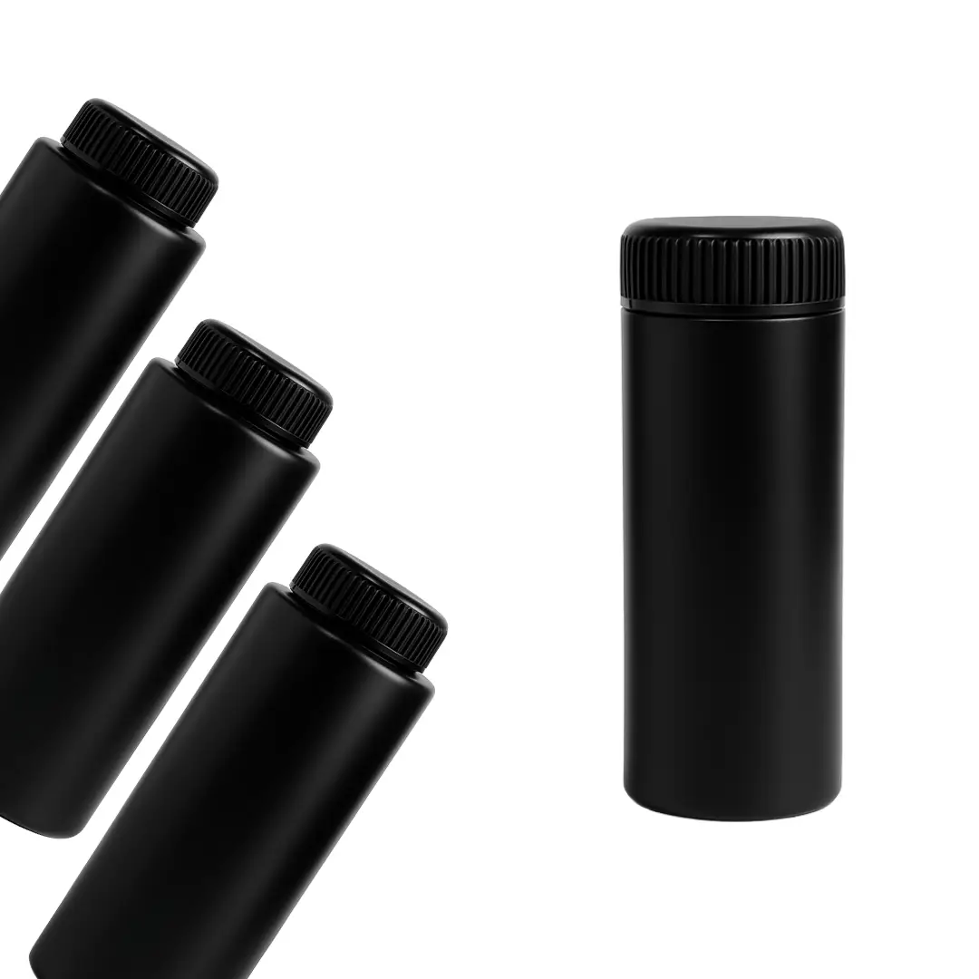 Talquera PAD Negra | Tapa A Rosca | 60ml - 150ml — vista 2