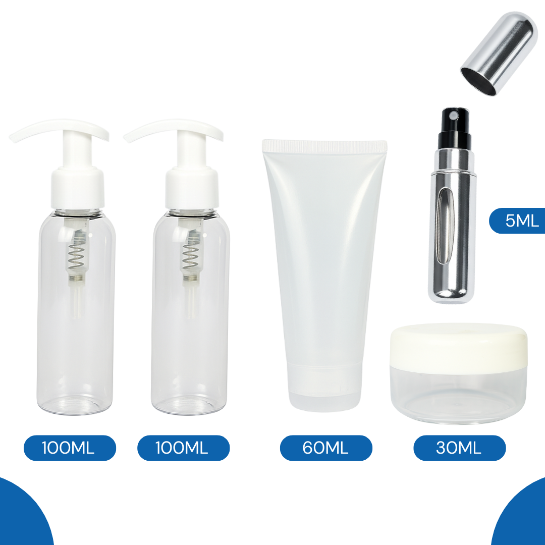 Kit De Viaje Portátil 4 | Apto Para Avión | Equipaje De Mano — vista 2