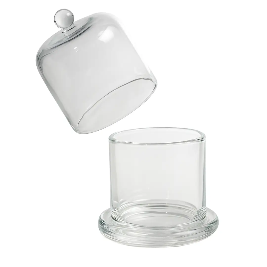 Frasco Vidrio Cúpula Campana | 120ml - 210ml | Ideal Velas, Caramelos — vista 2