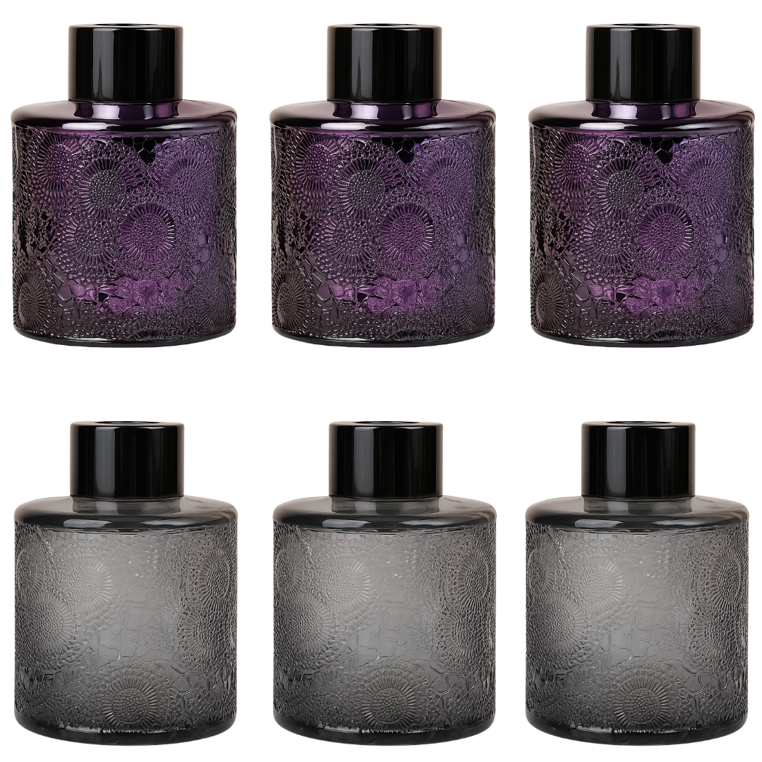 Aromatizante Difusor Labrado | 100ml | Violeta o Gris — vista 2