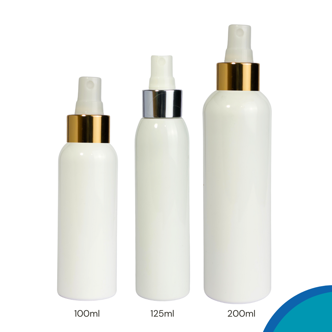 Frascos PET Con Spray Metal | Dorado o Plateado — vista 3