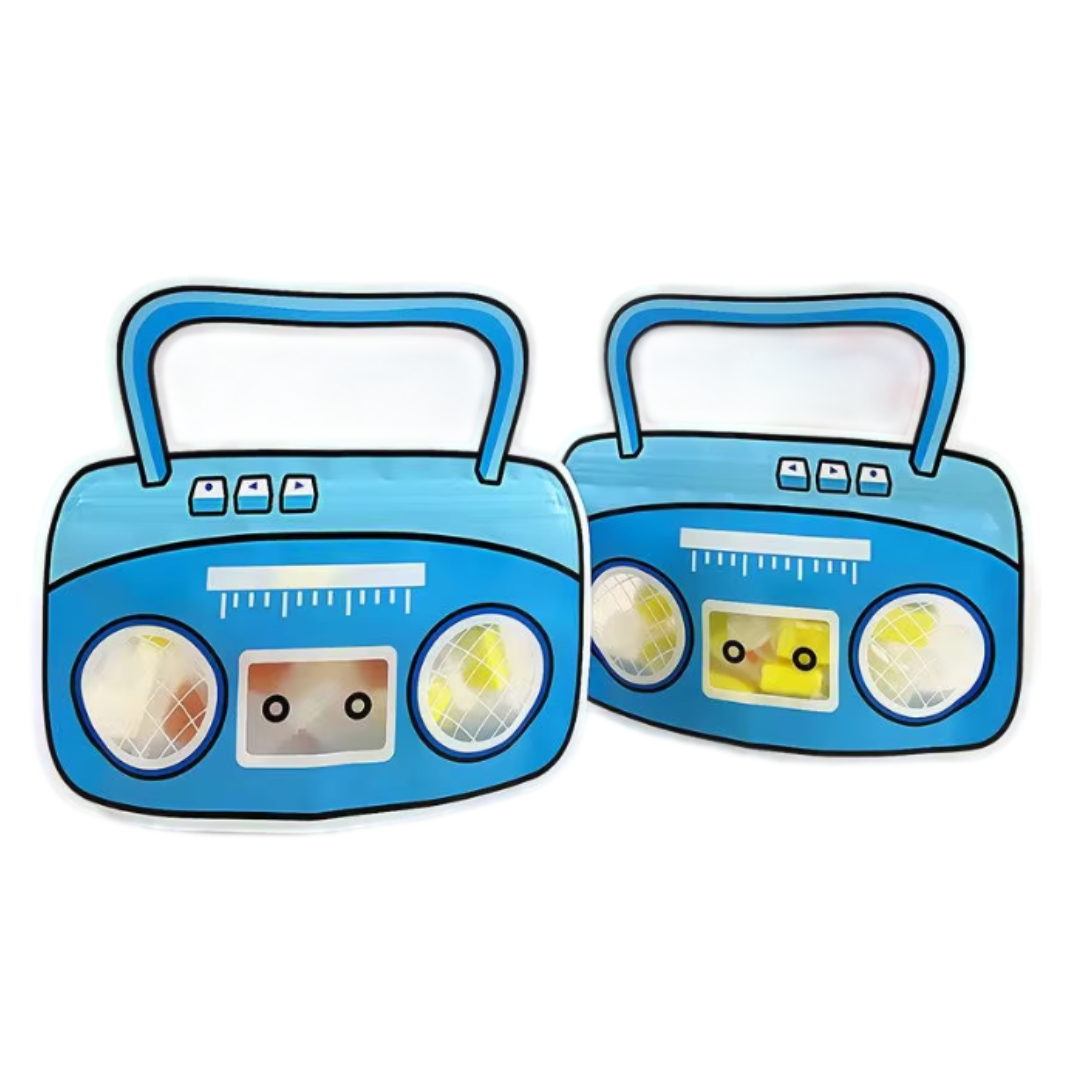 Bolsa Ziploc Infantil | Diseño Radio | Ideal Sorpresitas, Golosinas — vista 4