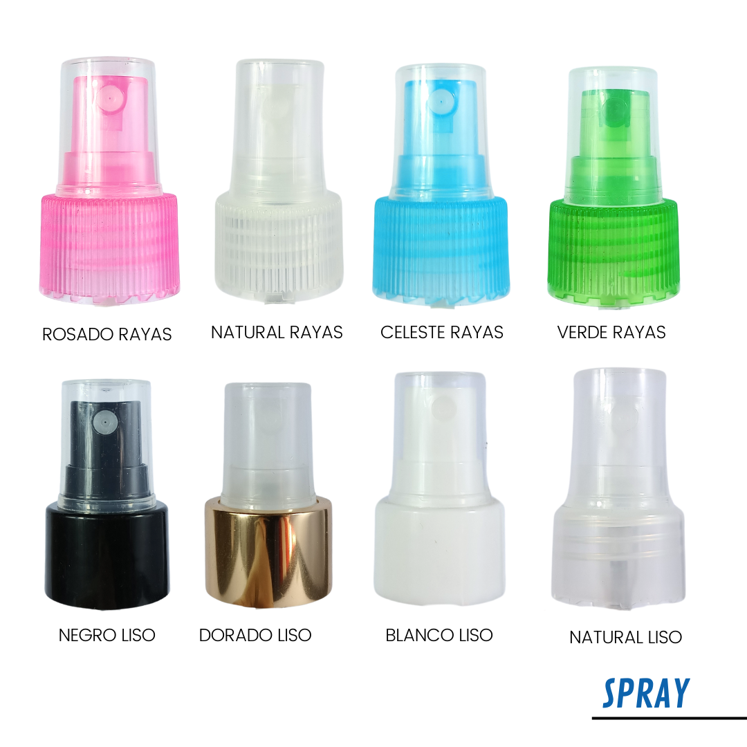 Tubo Cosmético Cilíndrico PAD | 200ml | Blanco | Spray — vista 4