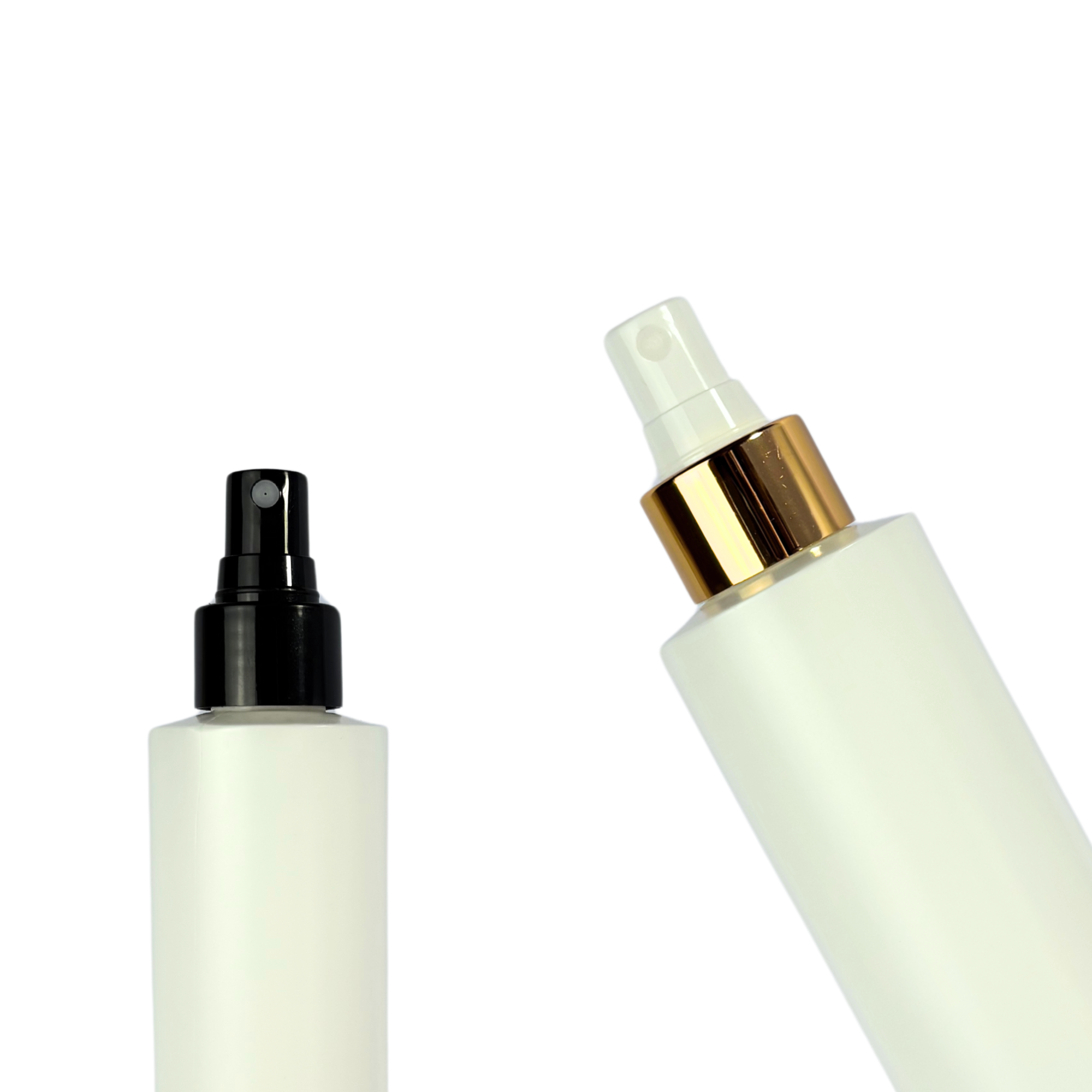 Tubo Cosmético Cilíndrico PAD | 200ml | Blanco | Spray — vista 2
