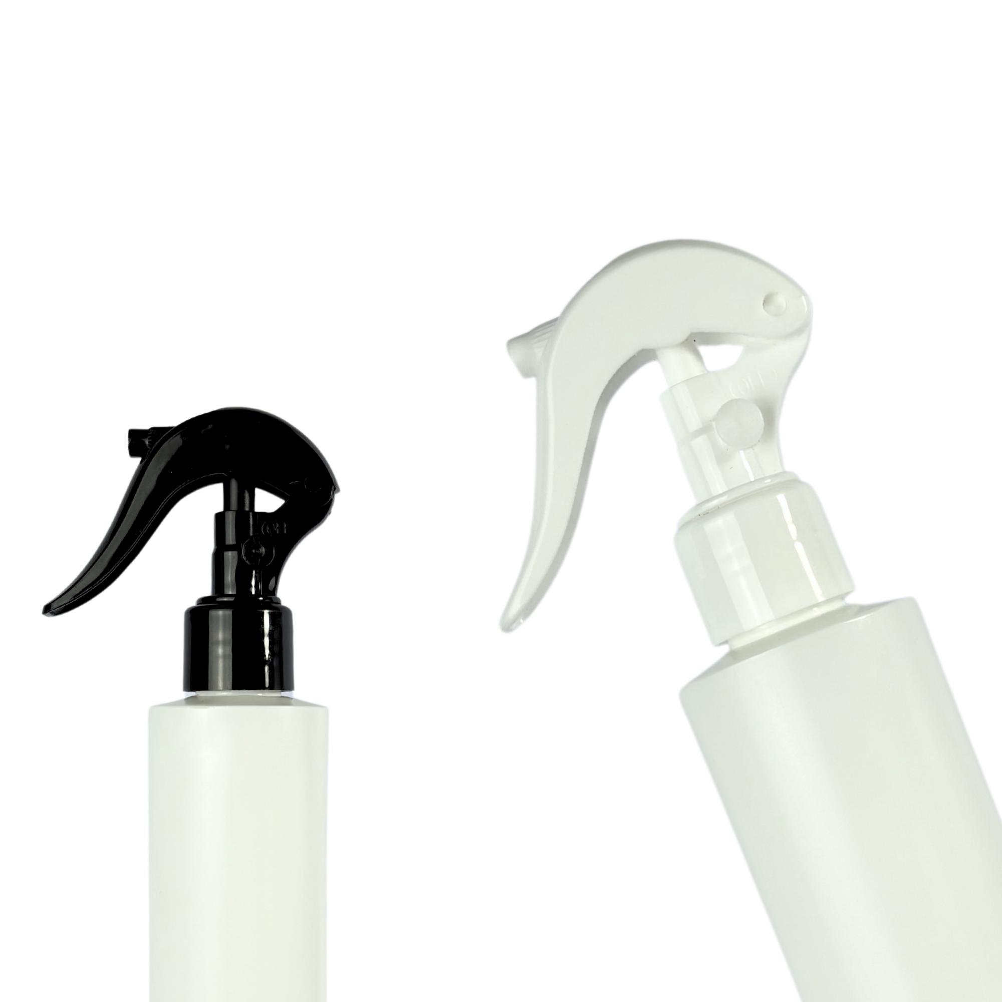 Tubo Cosmético Cilíndrico PAD | 200ml | Blanco | Minigatillo — vista 2