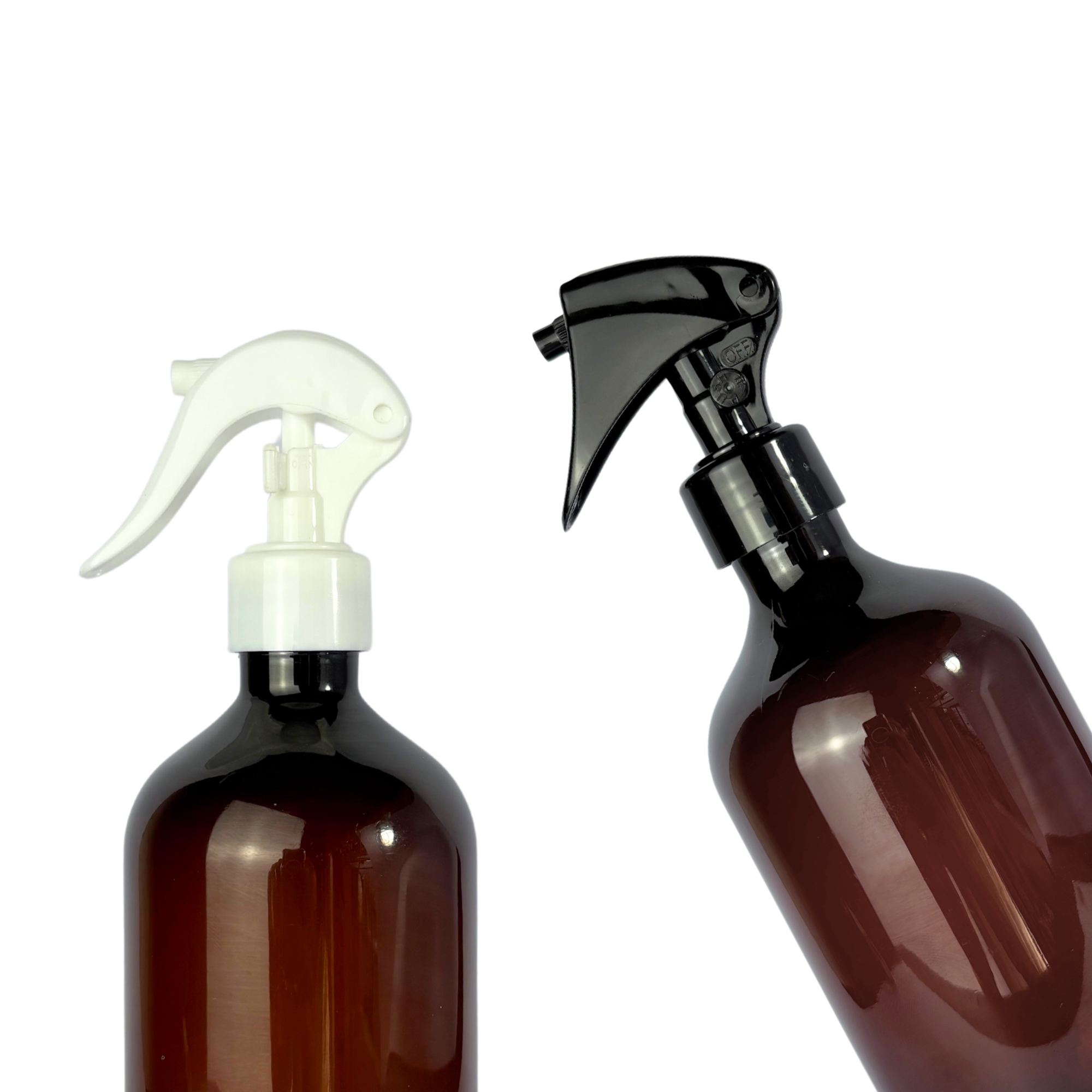 Frasco PET Ámbar Cuello Alto | Con Minigatillo | 500ml — vista 2