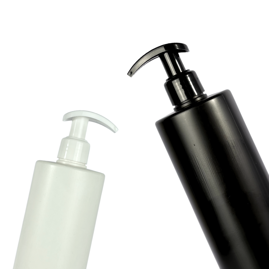 Botella Cilíndrica Cosmética Con Cremera | Tres Tamaños — vista 2