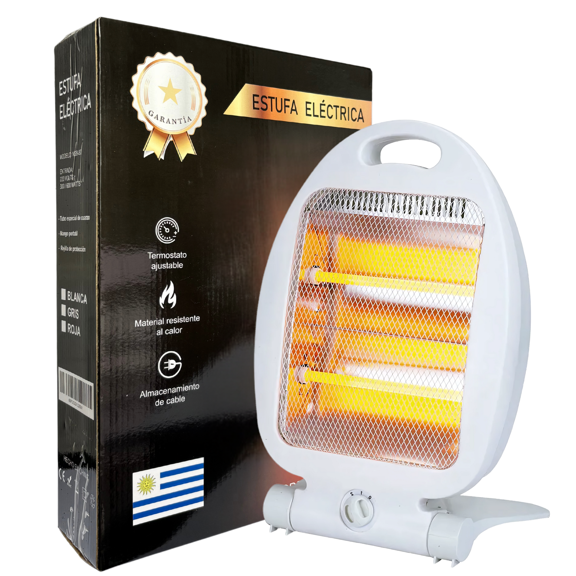 Estufa Eléctrica Cuarzo | 220V — vista 2