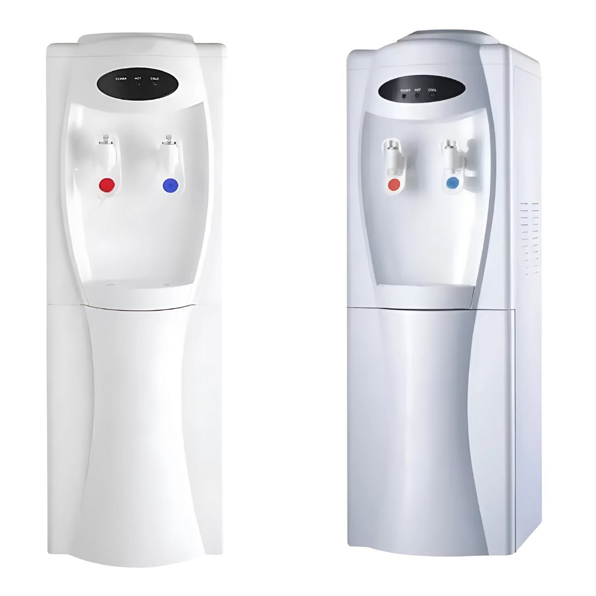 Dispensador De Agua Fría/Caliente Con Compresor + Bidón 20L — vista 2