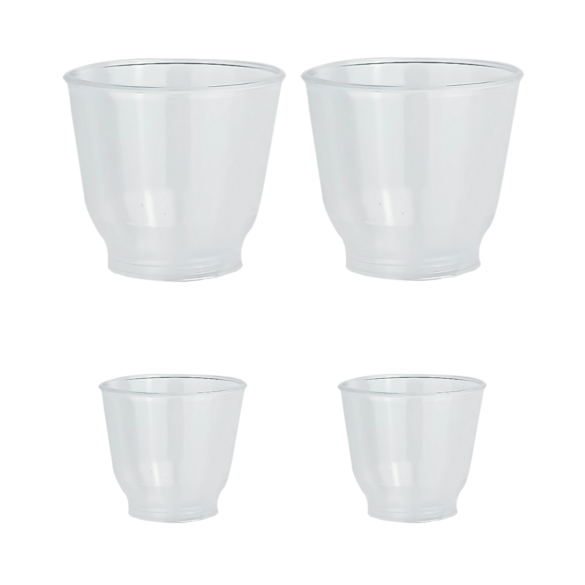 Vasito Casaca Acrílico | 70ml-140ml | Ideal Muestras, Degustaciones, Postres — vista 4