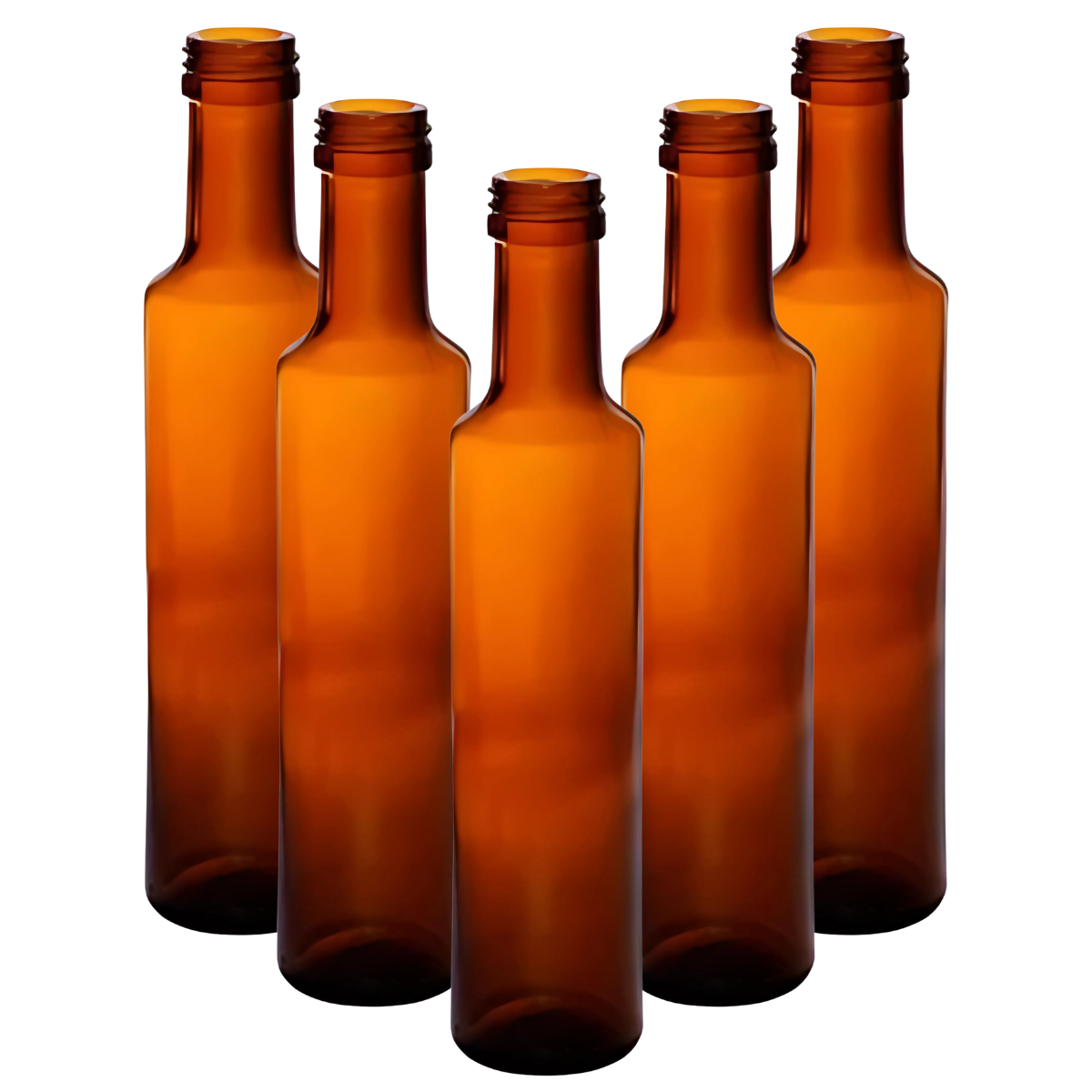 Botella Aceite Vidrio | Transparente - Ámbar | 250ml-500ml — vista 3