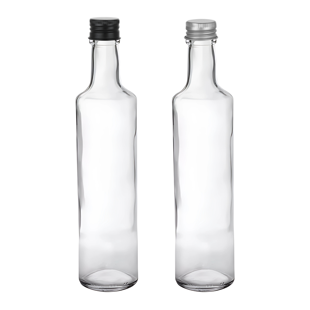 Botella Aceite Vidrio | Transparente - Ámbar | 250ml-500ml — vista 4