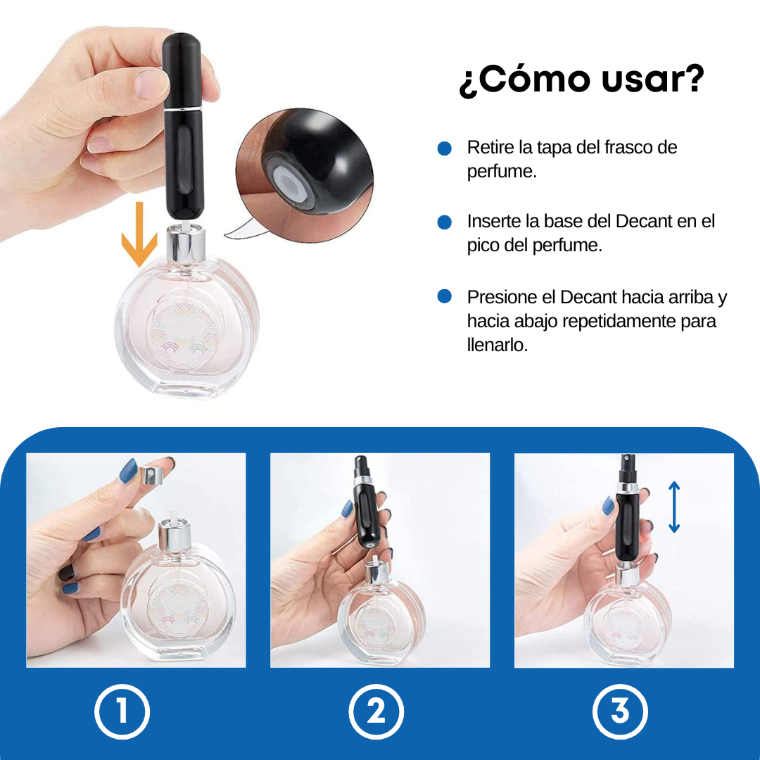 Atomizador de Perfume | Decant | Recargable | 10ml — vista 4